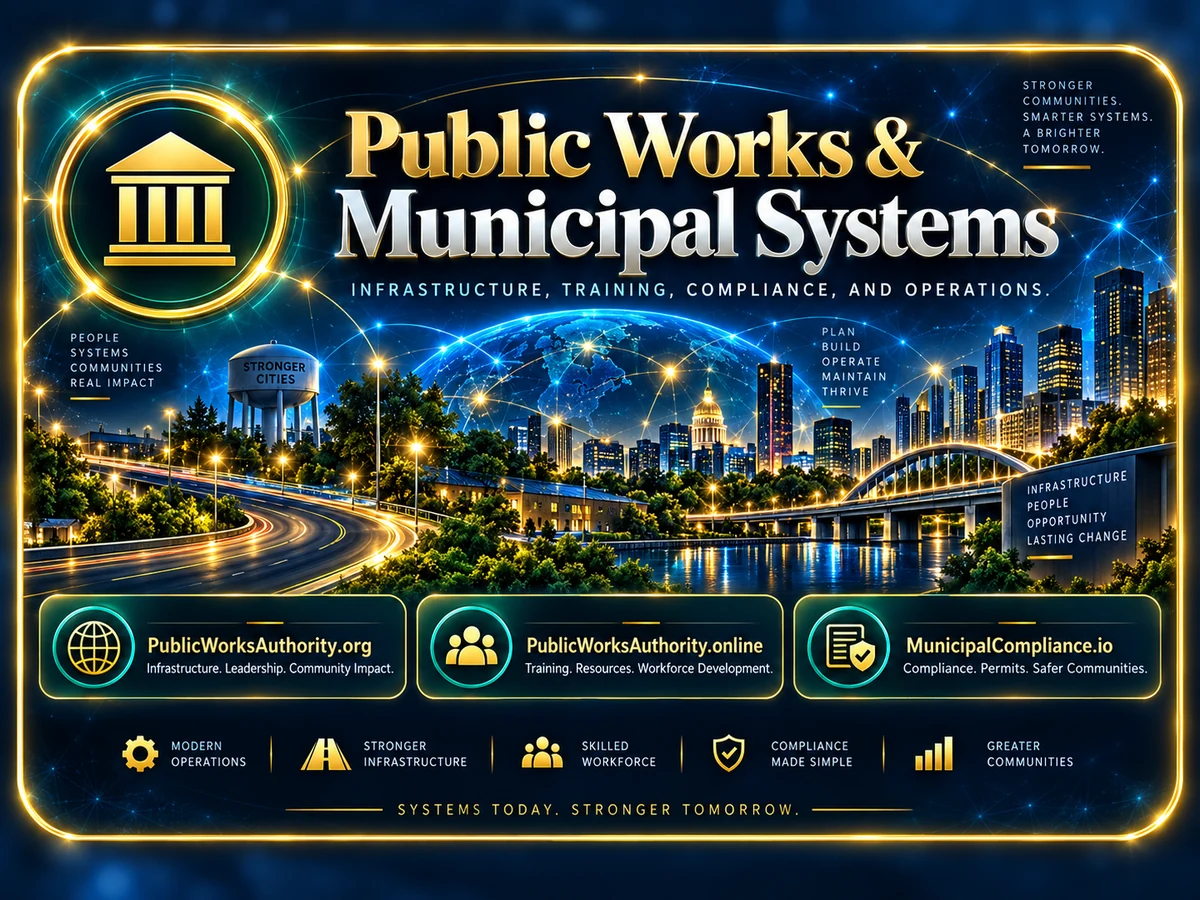 Public works and municipal systems ecosystem